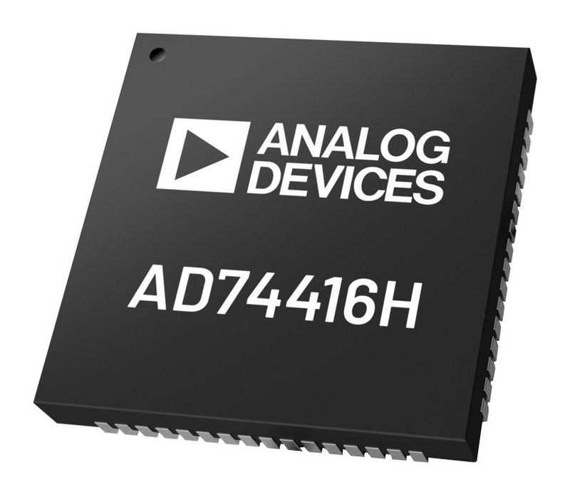 ANALOG DEVICES AD74416HBCPZ Software Configurable Input and Output IC, HART, 6 to 28.8 V, -40 to 105 &deg;C, LFCSP-EP-64
