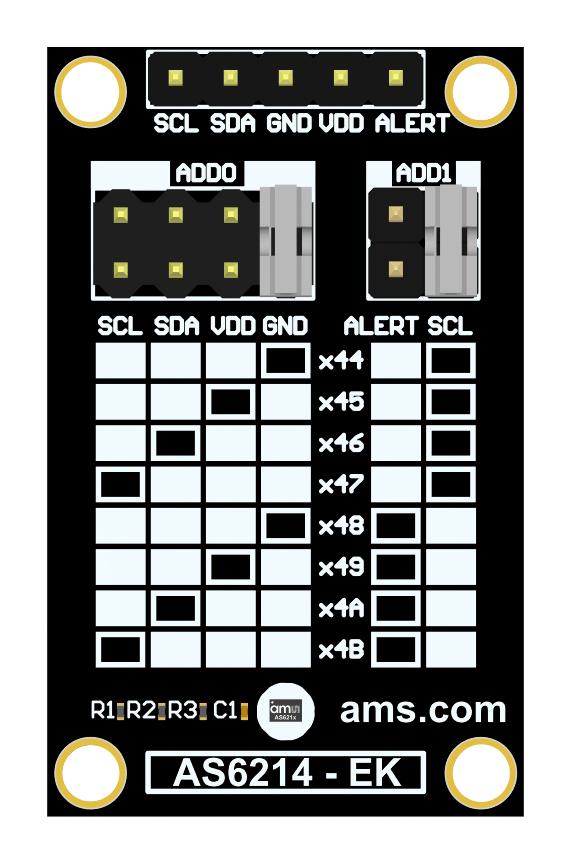 AMS OSRAM GROUP AS6214-EK Evaluation Kit, AS6214, Temperature Sensor