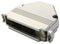 L-COM SDC37AG D Sub Backshell, DC, 180&deg;, Zinc Alloy Body