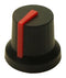 MULTICOMP PRO MP-CL170842FR Knob, D Shaft, 6 mm, Round with Indicator Line, 16.2 mm, MP Knobs Series