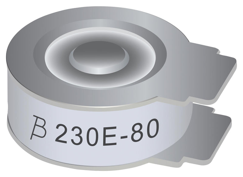BOURNS GDT230E-80-T2-BX Gas Discharge Tube (GDT), GDT230E Series, 800 V, 2 Terminal SMD, 160 kA, 1.5 kV