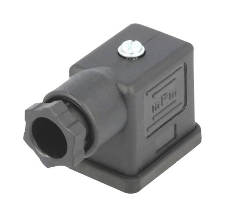 MOLEX 121023-0278 Circular DIN Valve Connector, Right Angle, DIN Form A, 2 Poles + Ground, 250V AC / 300V DC, 16 A