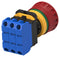 ALCOSWITCH - TE CONNECTIVITY PBES22N30R Emergency Stop Switch, 22mm, 3PST-NO, Maintained, Screw, 10 A, 24 V