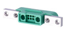 HARWIN G125-32496M5-01-08-01 Connector Housing, Black / Green, Gecko-MT G125, Plug, 10 Ways, 1.25 mm