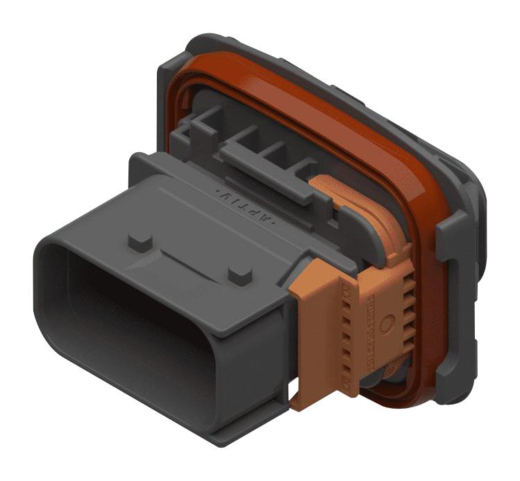 APTIV / DELPHI 33340243 Automotive Connector Housing, CTCS XP 1.5 Series, Plug, 12 Ways