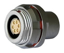 MULTICOMP PRO MCP-M1RS106P-IP68 Circular Connector, MP IP68 Metal Push Pull Series, Panel Mount Receptacle, 6 Contacts