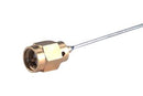 HUBER+SUHNER 11"SMA-50-1-1/111"NE RF / Coaxial Connector, SMA Coaxial, Straight Plug, Solder, 50 ohm, EZ 34 TP, Beryllium Copper