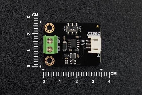 DFROBOT DFR1036 PWM to DAC Module, GP8101S, 1Channel, 0 to 5V/10V, DFRduino UNO v3.0 Boards