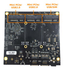 GATEWORKS GW7301-01 Single Board Computer, i.MX8M, ARM Cortex-A53, 1.6GHz, 64GB eMMC Flash