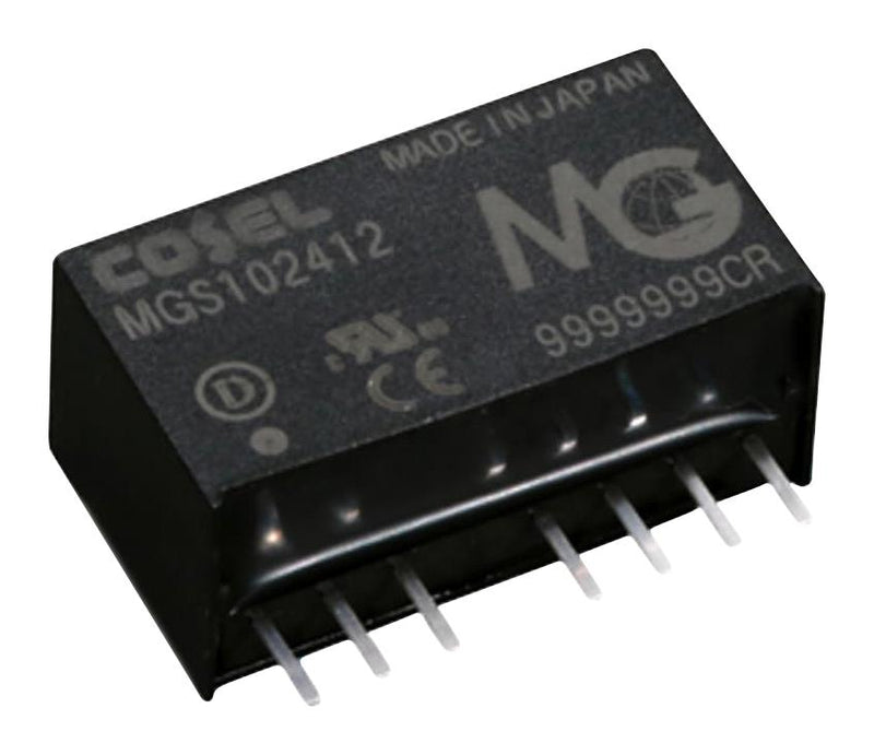 COSEL MGS10243R3 Isolated Through Hole DC/DC Converter, ITE, SIP, 4:1, 8.58 W, 1 Output, 3.3 V