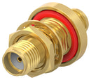 TE CONNECTIVITY 2478083-1 RF ADAPTER, SMA JACK-JACK, 50 OHM