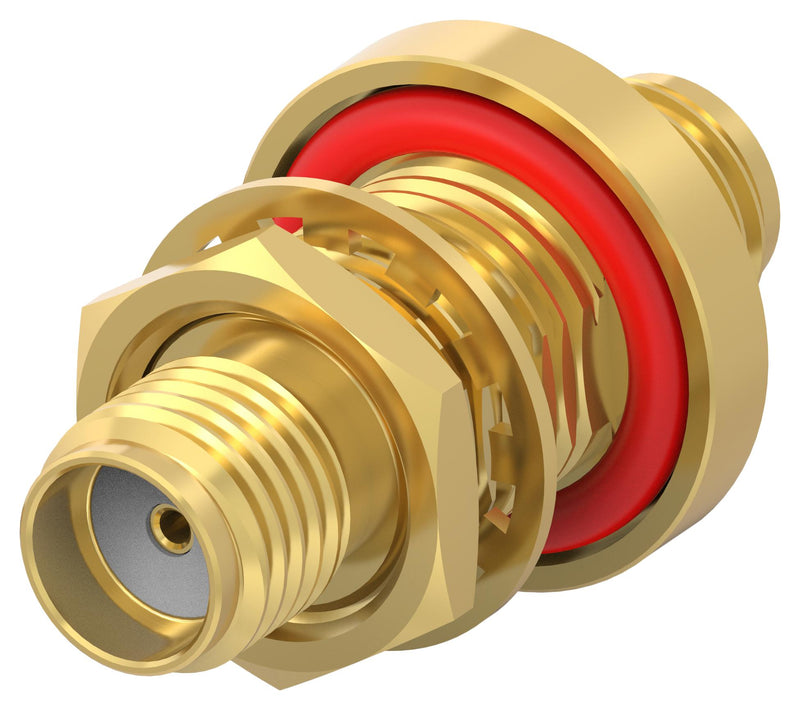 TE CONNECTIVITY 2478083-1 RF ADAPTER, SMA JACK-JACK, 50 OHM