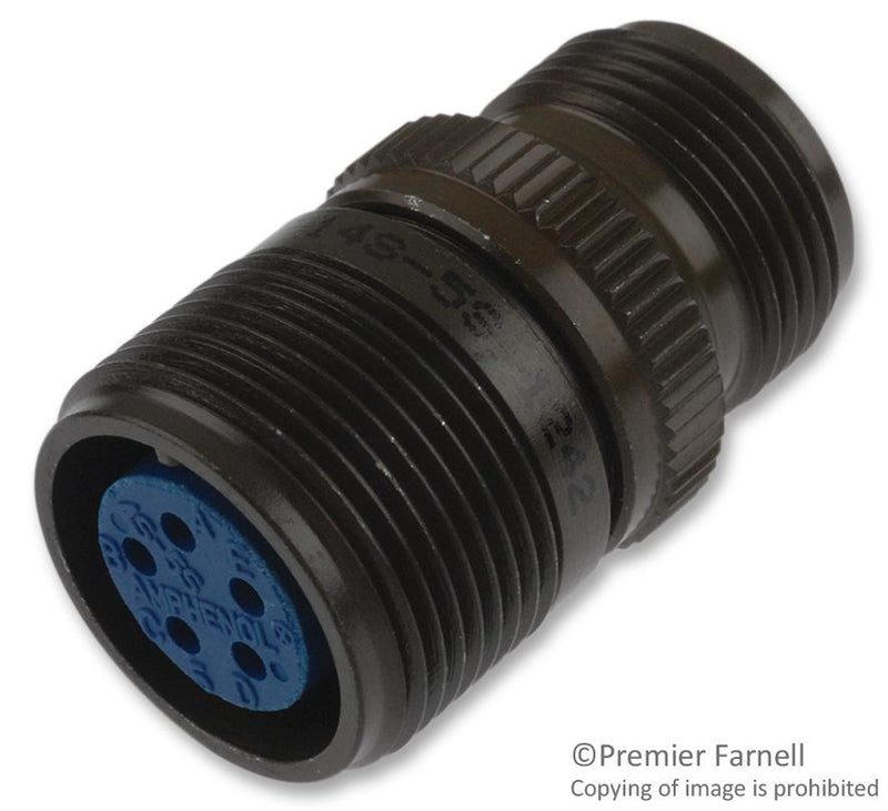 AMPHENOL INDUSTRIAL 97-3101A-14S-5S CIRCULAR CONNECTOR RECEPTACLE SIZE 14S, 5 POSITION, CABLE