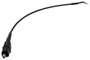 CAL TEST ELECTRONICS CT2710-12-0 Test Patch Lead, 5MM OSC PROBE, Alligator Clip, Spade Lug, 4.7 ", 120 mm, Black