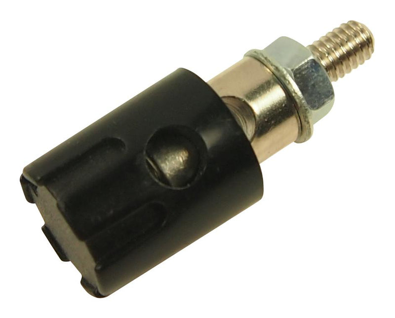MULTICOMP PRO MP-CL681571 Binding Post, 15 A, 48 V, Nickel Plated Contacts, Panel Mount, Black