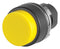 EAO 46-2131.1240.000 Switch Actuator, Momentary, Flush, Yellow, EAO 46 Series 22.3mm Non Illuminated Pushbutton Switches