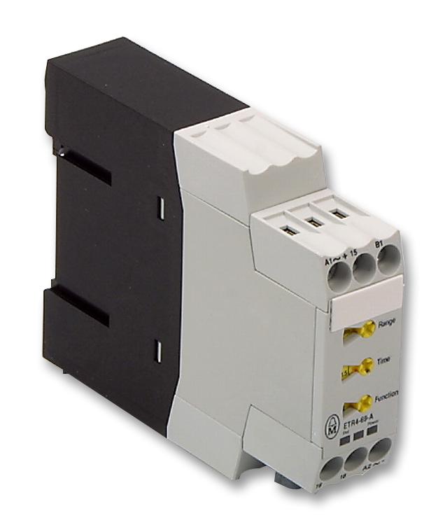EATON MOELLER ETR4-69-A Analogue Timer, ETR4, Multifunction, 0.05 s, 100 h, 10 Ranges, 1 Changeover Relay