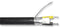 BELDEN 9182NH.00305 Twinaxial Cable, Datalene&reg; Insulated, 22 AWG, Black, 1000 ft, 304.8 m