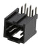 MOLEX 91814-3106 Pin Header, Signal, Wire-to-Board, 2.54 mm, 2 Rows, 6 Contacts, Through Hole Right Angle