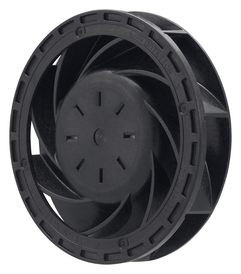 SANYO DENKI 9TD12P6G001 DC Axial Fan, 12 V, Circular, 70 mm, 20 mm, 39.9 CFM