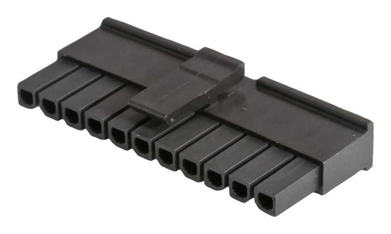 MOLEX 43645-1100 Connector Housing, Micro-Fit 3.0 43645 Series, Receptacle, 11 Ways, 3 mm
