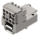 AMPHENOL SV MICROWAVE 9351-80004 PLUG IN HYBRID MOD, 10RF/1MT PORT FIBER