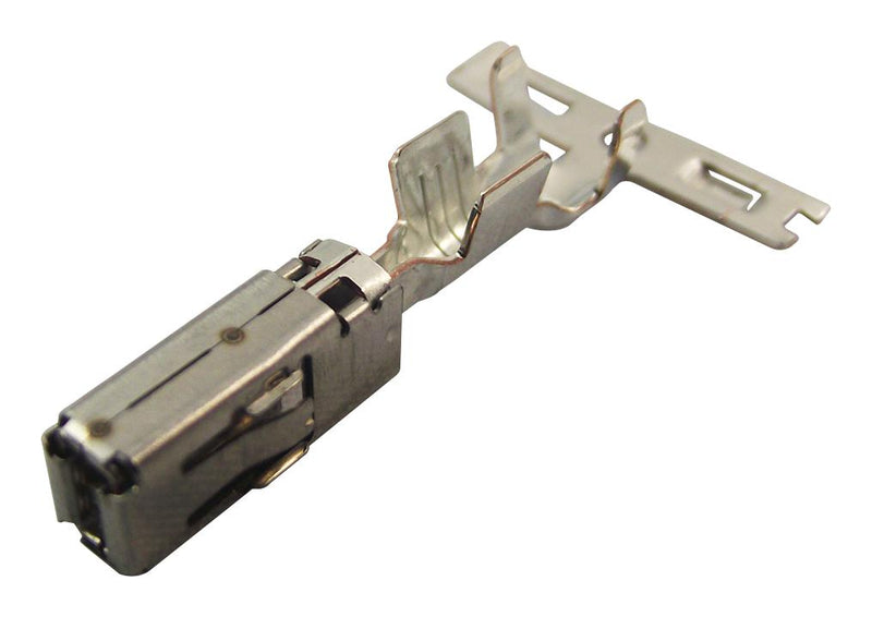 AMP - TE CONNECTIVITY 1-968857-3 Contact, MCP 2.8, Socket, Crimp, 13 AWG, Silver Plated Contacts, AMP MCP Series Connectors