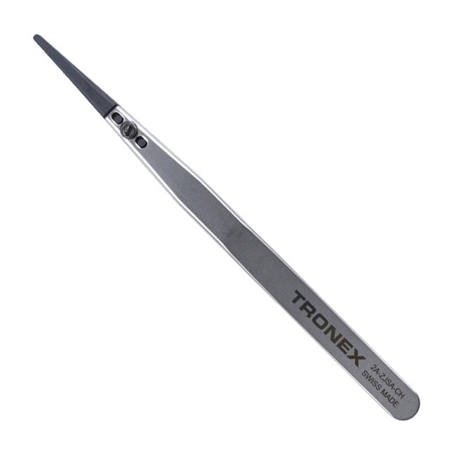 TRONEX 2A-ZJSA-CH TWEEZER, PRECISION, STYLE 2A, 5.118"