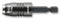 WIHA 32477 Bit Holder, Quick Release, 60 mm, For DIN 3126, ISO 1173, Style D 6.3, F 6.3 Double Bits 32477