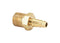 DWYER A-339. ADAPTOR, BRASS, 1/8" NPT TO 3/16" RUBBER