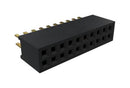 AMPHENOL COMMUNICATIONS SOLUTIONS 20021311-00016T4LF PCB Receptacle, Wire-to-Board, 1.27 mm, 2 Rows, 16 Contacts, Through Hole Mount