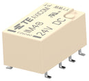 AXICOM - TE CONNECTIVITY IM48SR Signal Relay, 2.4 VDC, DPDT, 2 A, IM Series, SMD, Latching Single Coil