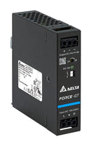 DELTA ELECTRONICS DRF-24V120W1GBA AC/DC DIN Rail Power Supply (PSU), ITE & Laboratory, 1 Output, 120 W, 24 V, 5 A