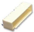 MOLEX 87438-0343 Pin Header, Right Angle, Signal, 1.5 mm, 1 Rows, 3 Contacts, Surface Mount Right Angle
