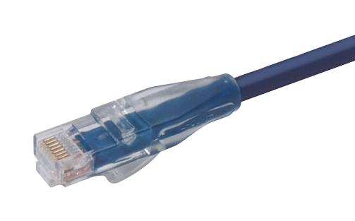L-COM TRDE815BLU-7 ENET CORD, CAT5E, RJ45 PLUG-PLUG, 7