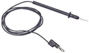 Pomona 5144-48-0 5144-48-0 Test Lead Tip Probe to 4mm Banana Plug Black 1.2 kV 5 A 1.219 m