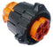 ITT CANNON APD-69BS-HV Circular Connector, Power Connector, APD Series, Cable Mount Plug, 4 Contacts