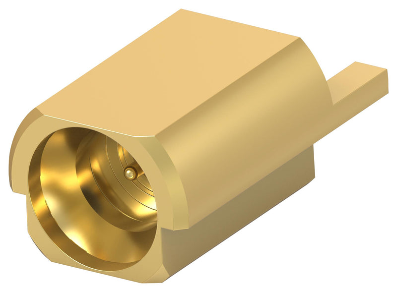 TE CONNECTIVITY 2477337-1 RF COAX CONN, SMPM R/A PLUG, 50 OHM/EDGE
