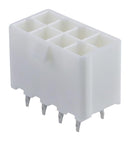 MOLEX 46015-0802.. Pin Header, Power, Wire-to-Board, 4.2 mm, 2 Rows, 8 Contacts, Through Hole Straight