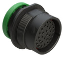 AMPHENOL SINE/TUCHEL AHDP04-24-33SN-BRA CIRCULAR CONNECTOR, RCPT, 24-33, CRIMP