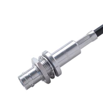 HUBER+SUHNER 24"SHV-50-3-1/133"NE RF / Coaxial Connector, SHV Coaxial, Straight Bulkhead Jack, Crimp, 50 ohm, G03232, RG58C/U 22641281