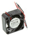 NIDEC COMPONENTS F251R-12LLC DC Axial Fan, 12 V, Square, 25 mm, 10 mm, Sleeve Bearing, 1.412 CFM
