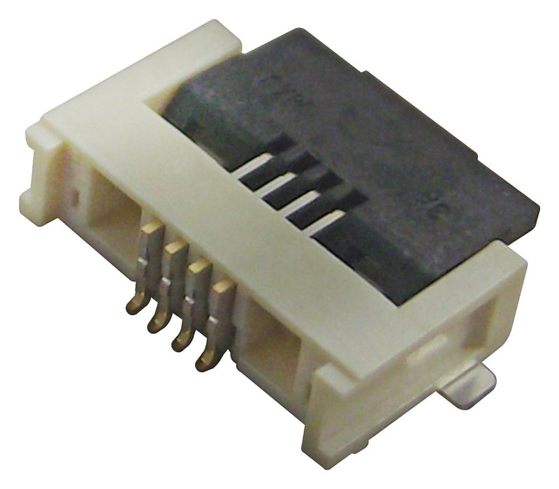 MOLEX 505110-0892 FFC / FPC Board Connector, 0.5 mm, 8 Contacts, Receptacle, Easy-On 505110 Series, Surface Mount
