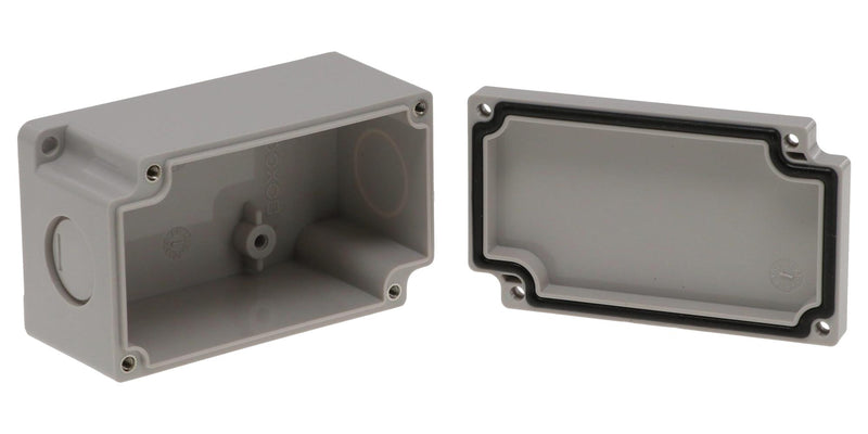 BUD INDUSTRIES PNB-30415-KO ENCLOSURE, MULTIPURPOSE, ABS, GRAY