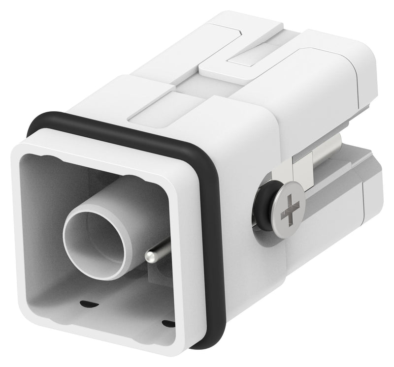 TE CONNECTIVITY T2080142101-000 Heavy Duty Connector, w/ Cat5 ENET Element, Insert, 14+PE Contacts, Plug