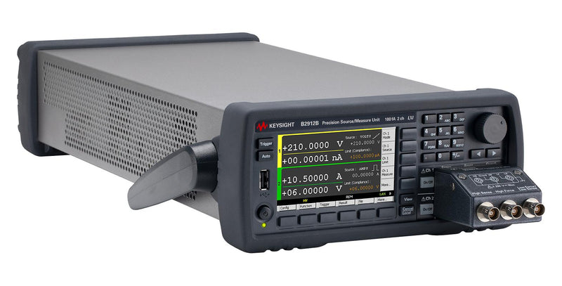 Keysight Technologies B2912B B2912B Source Measure Unit SMU Precision 2-Channel 210V 3A DC 10.5A Pulse 10fA Resolution