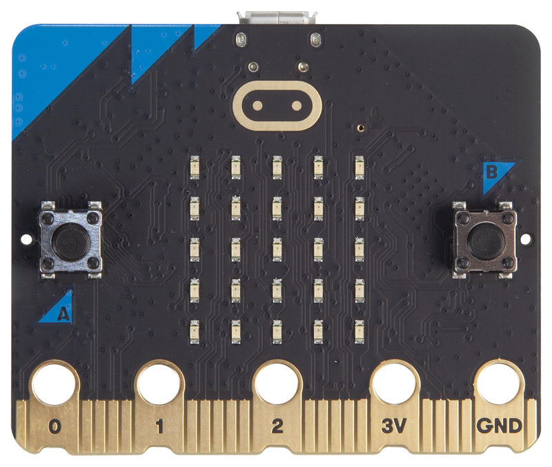 BBC MICRO:BIT MEFV22G SBC, BBC micro:bit GO, V2.21, nRF52833, USB cable, Battery holder, 2x AAA batteries GTIN UPC EAN: 5051259252592