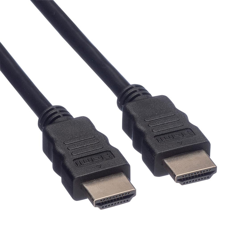 ROLINE 11.04.5548 Audio / Video Cable Assembly, HDMI A Plug, HDMI A Plug, 49 ft, 15 m, Black