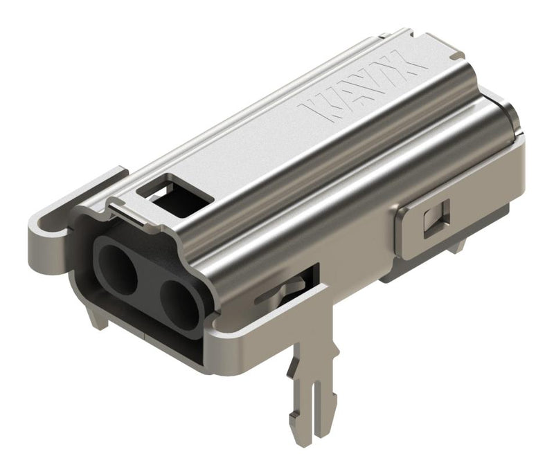 KYOCERA AVX 206780002000006 Modular Connector, SPE Jack, 1 x 1 (Port), 2P2C, IP20, Surface Mount