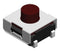 MULTICOMP PRO MPDTSJW-65N-V-T/R Tactile Switch, SPST-NO, Brown, Top Actuated, Surface Mount, Round Button, 180 gf, 50mA at 12VDC